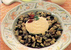 Melanzane con panna acida